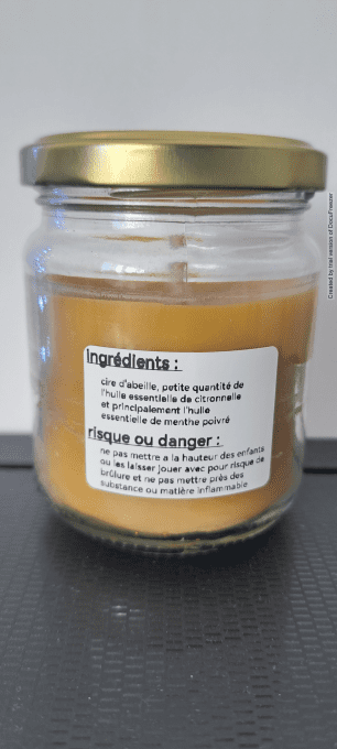 Bougie exterieur Menthe poivré 