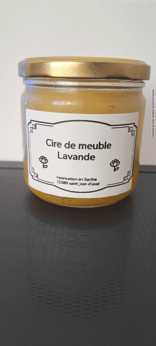 Cire de Meuble à la Lavande 250Gr 
