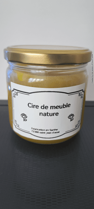Cire de meuble Nature 250Gr 