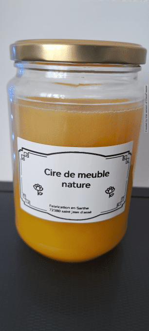 Cire de meuble nature 500Gr 